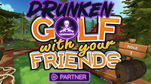 Drunken Golf with Goffo Rumble Partners And friends