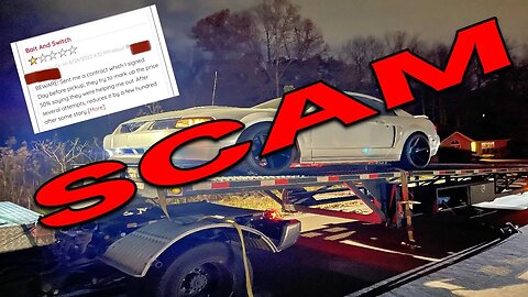 I got SCAMMED by a car shipper, don't let this happen to you!