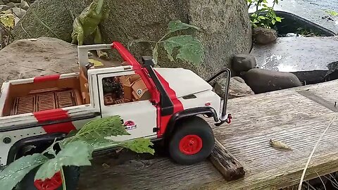 MN90 - Theme build - Jurassic Park Jeep (MN90) - Ep.4 - First Voyage