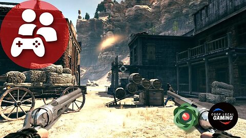 Call of Juarez Bound in Blood - Splitscreen Deathmatch on Nucleus Coop (Gameplay)