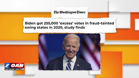 Tipping Point - John Lott - Biden Got 255,000 Excess Votes, Study Finds