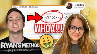 Hella Bella Made Over $1,000 PROFIT in 1-DAY on Amazon Merch! (Interview)