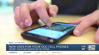 New uses for your old cell phones