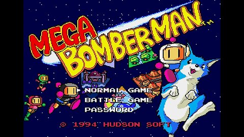 Mega Bomberman (Full Game) [Sega Genesis / Mega Drive]