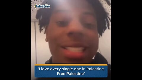 Streamer "Speed" Stands with Palestine | Support for Palestinian cause