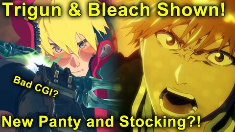 Trigun and Bleach Shown! Panty and Stocking New Anime?! More Anime News Anime Expo!