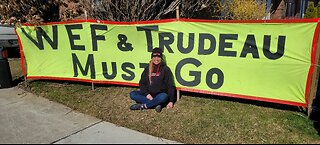 2024 03 28 Protests - Tyrant's Patrol in Ajax Pickering Whitby MPs offices