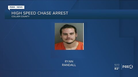 High speed chase arrest in Collier County