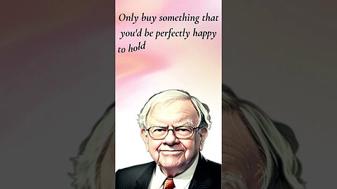 Smart Investing by Warren Buffet #5