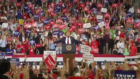 Replay: President Trump announces re-election bid at Orlando rally