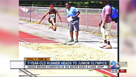 7-year-old runner from Annapolis prepares for Junior Olympics