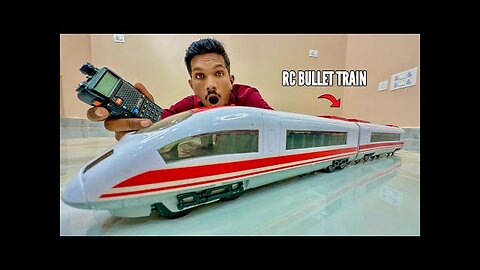 RC Biggest Modified Bullet Train Unboxing & Testing - Chatpat toy tv