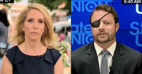 CNN’s Dana Bash and Rep. Dan Crenshaw Clash Over Gun Control: ‘You Don’t See That as a Problem?’