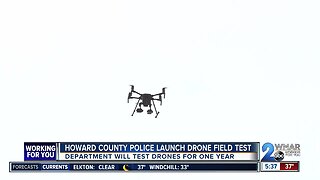 Howard County Police to test using drones for one year in police operations