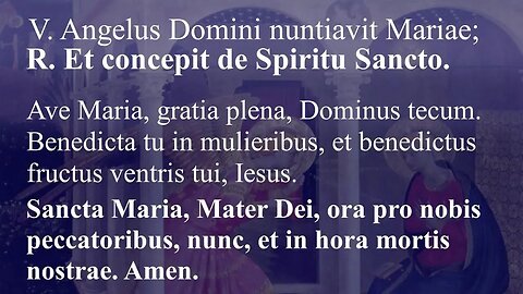 Angelus Domini