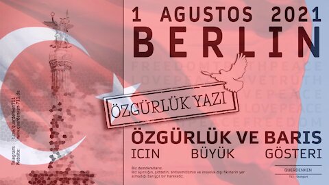 Berlin'de Türk özgürlük hareketine davetiye: “Özgürlük ve barış yılı“