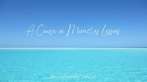 Lesson 160 A Course in Miracles #acim #acourseinmiracles #healing