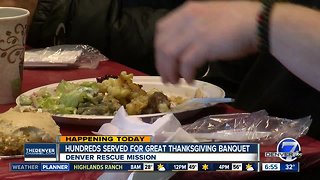 Hundreds served by Denver Rescue Missions