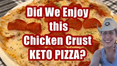 Does a Ground Chicken Pizza Crust Taste Good?