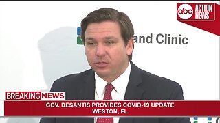 Gov. DeSantis gives COVID-19 updates