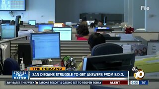 San Diegans struggle to get answers from EDD