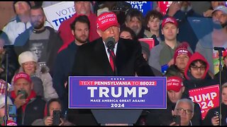 Donald Trump holds rally in Pennsylvania ahead of criminal trial