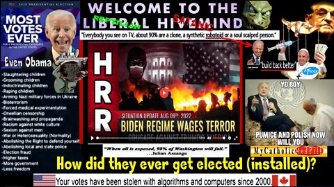 Situation Update, Aug 9, 2022 - Biden regime wages TERROR CRUSADE against Trump's America