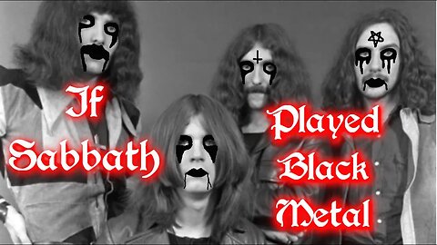 If Black Sabbath Were A Black Metal Band