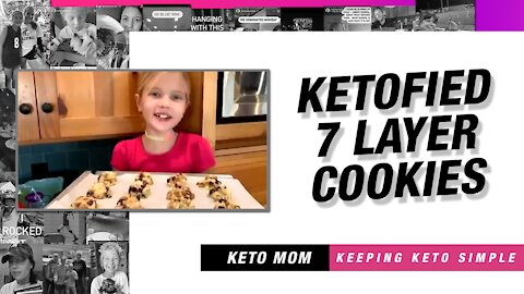 Ketofied 7 Layer Cookies | Keto Mom