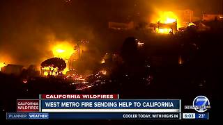 Colorado sending firefighters to California