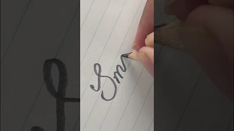 Cursive handwriting ❤️