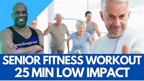 Easy Fun Senior Fitness Shape Up Your Body | Low Impact Cardio Dance Exercise Beginner Level 25 Min