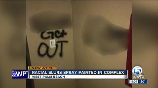 Racist vandalism alarms suburban West Palm Beach residents