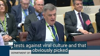 Clueless on how Covid was diagnosed. Shut down country anyway. - Senate Estimates 1.6.23