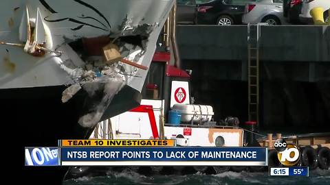 Hornblower boat crash report released