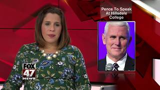 Pence set to speak at Michigan college's commencement