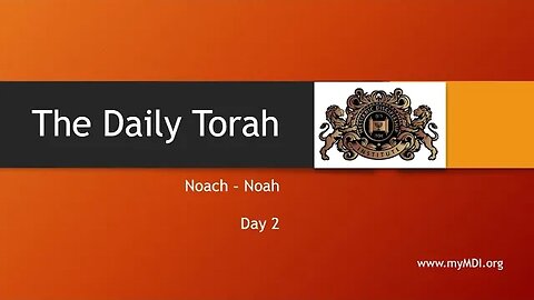 Noach / Noah - Day 2