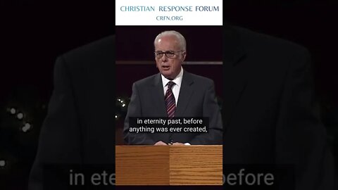 John MacArthur - What Makes You a Christian? - Christian Response Forum #shorts #johnmacarthur