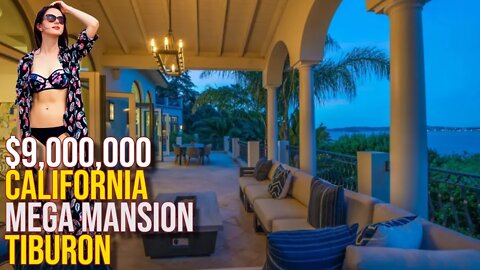 Touring $9,000,000 California Mega Mansion