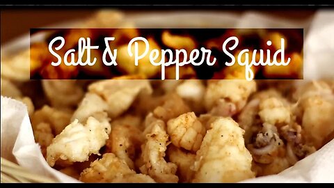 Salt and Pepper Squid Recipe 🦑 How to Make Salt and Pepper Squid