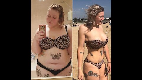 Amazing Weight Loss Transformation 💓