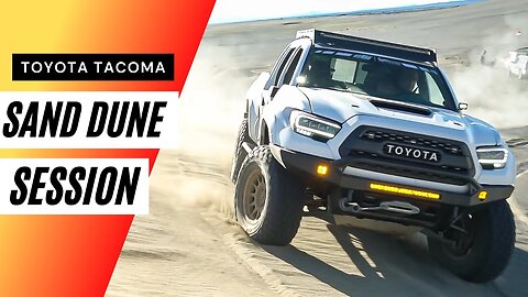 Taking TOYOTA TACOMA to the DUNES!