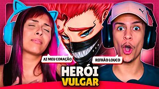 TEC - Herói Vulgar | Zora Ideale (Black Clover) | [React em Casal] 🔥