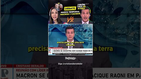 🥊Debate: Marco Temporal - Macron + Cacique | Amanda Klein Vs Cristiano Beraldo