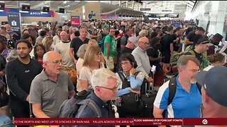 Frustration for DTW passengers continues after flooding causes flight delays, cancelations