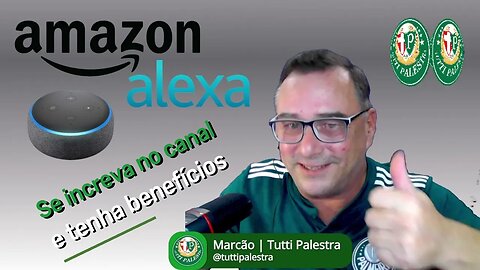 Tutti Palestra e Amazon, Alexa responde sobre o primeiro campeão mundial e mais.