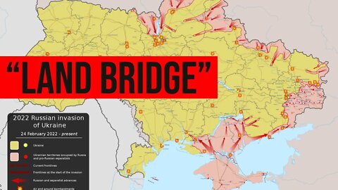 Russia Connects Crimea To Donbas, Fall of Mariupol Imminent