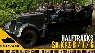 Sd.Kfz 8 / 7 and 6 Halftracks Militracks.