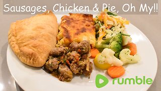 Sausages, Chicken & Pie, Oh My!! (ASMR)