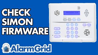 Checking the Firmware Version of a Simon XT